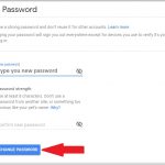 change gmail password