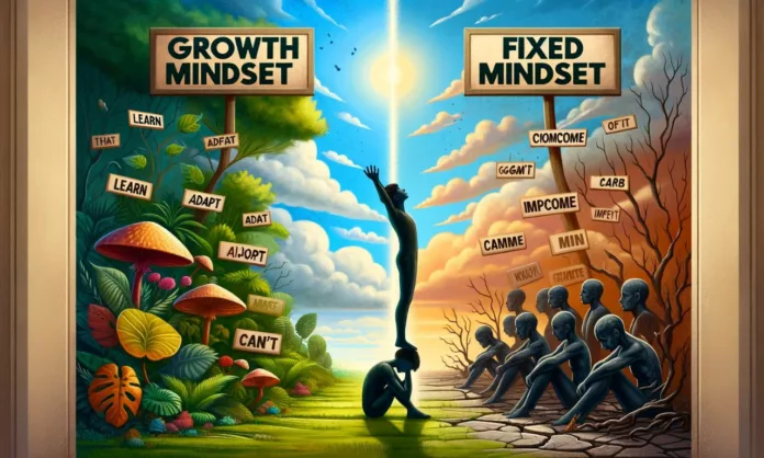 growth mindset and fixed mindset