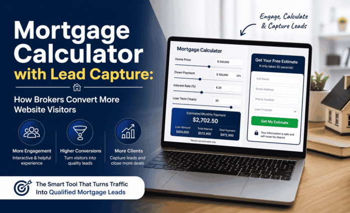 Mortgage Calculator with Lead Capture